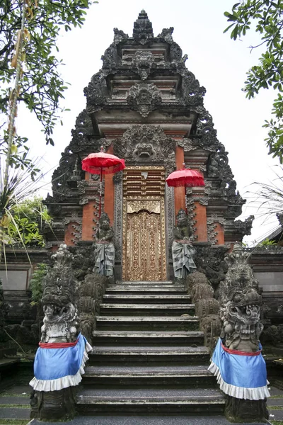 Saraswati Temple Ubud Bali Indonesien Stockbild