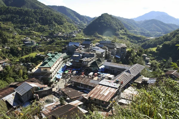 Banaue town ifugao mountain province philippines — Stock fotografie