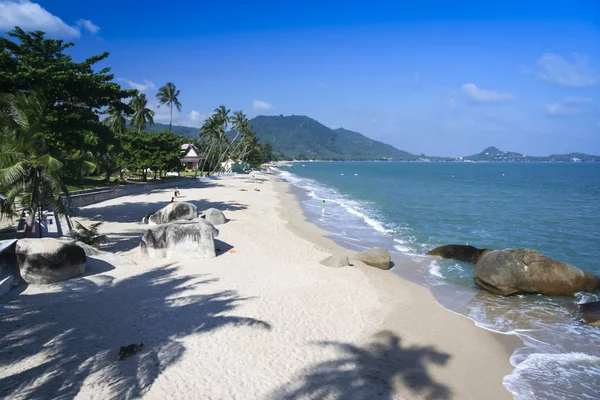 Lamai Beach Ko Samui eiland Thailand Rechtenvrije Stockafbeeldingen