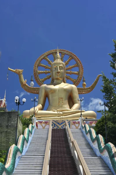 Big buddha temple ko samui thailand — Stock Photo, Image