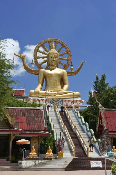 Big buddha temple ko samui thailand — Stock Photo, Image