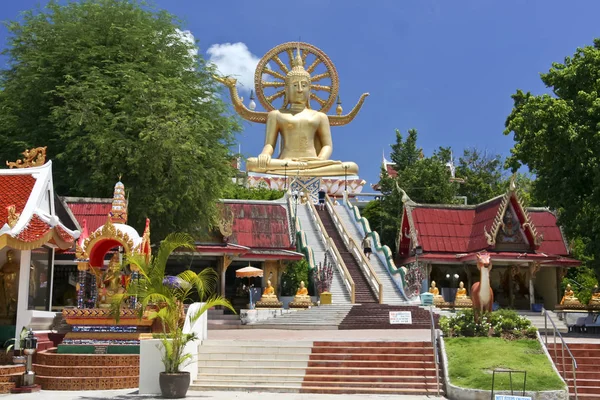 Большой буддха храм ко Самуи Таиланд — стоковое фото