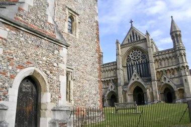 st albans Katedrali herfordshire İngiltere'de