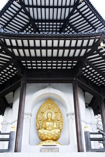 Béke pagoda buddha battersea park london — Stock Fotó