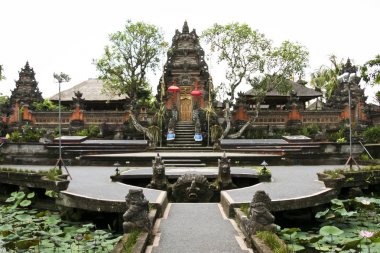 Saraswati tapınak ubud bali endonezya