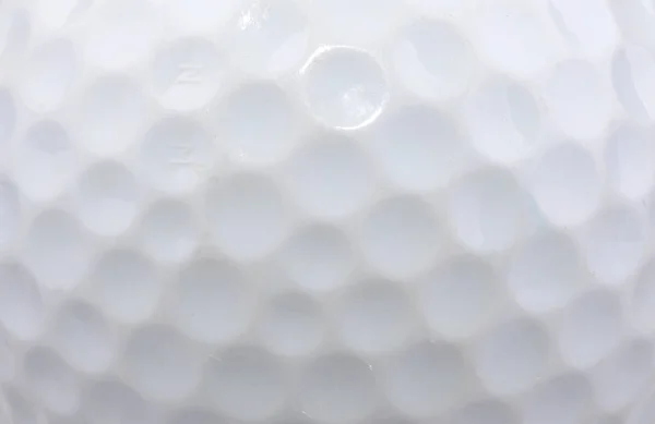 Makroschuss eines gebrauchten Golfballs — Stockfoto