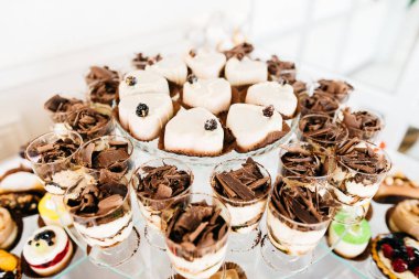 Lezzetli düğün Resepsiyon çikolata