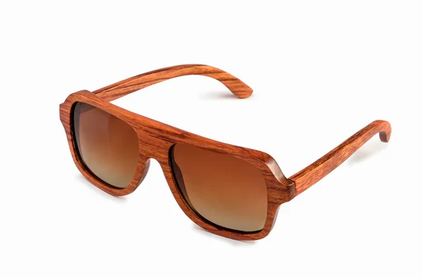Sunglasses of bamboo — Stock Photo, Image