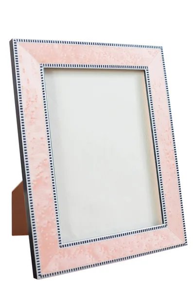Pink frame desktop for photo — Stock Photo, Image