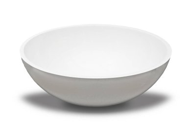 Beyaz seramik oval (yuvarlak) lavabo banyo için 