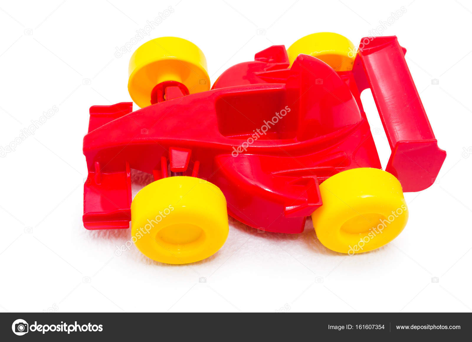 yellow and red car toy