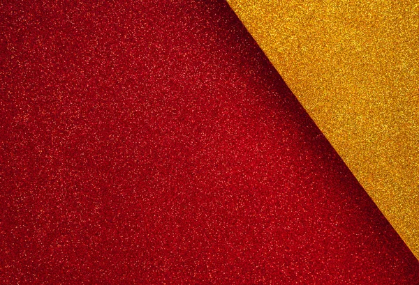 Combinazione di rosso e oro, sfondo vacanza lucido . — Foto Stock