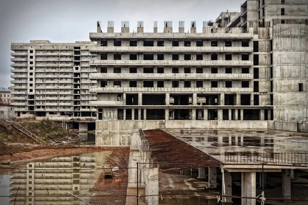 Konstruksi bangunan yang ditinggalkan — Stok Foto