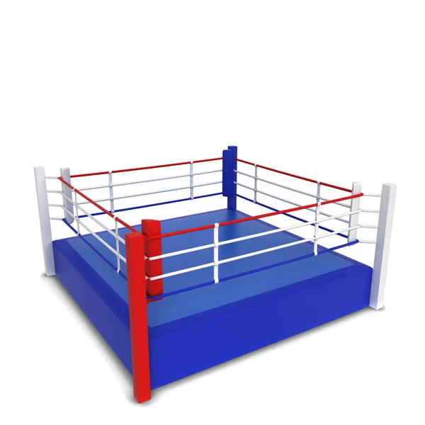 Boxerský ring 3d — Stock fotografie