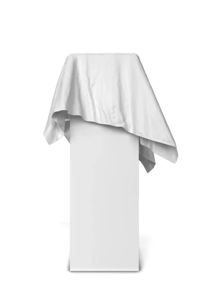 Cloth piece on a stand — Stock Photo, Image