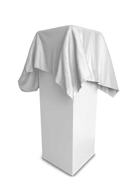 Cloth piece on a stand — Stock Photo, Image