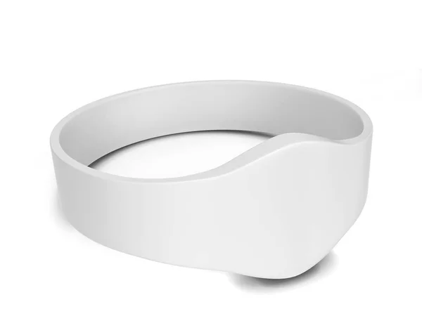 RFID-armband. 3D illustration isolerade på vit bakgrund — Stockfoto