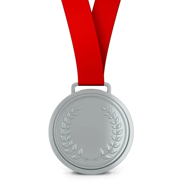 Medaille award. 3D illustratie geïsoleerd op witte achtergrond — Stockfoto