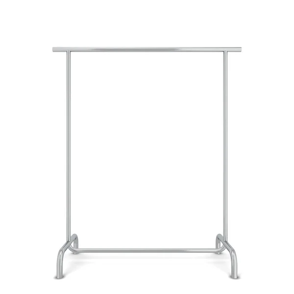 Kläder rack. 3D illustration isolerade på vit bakgrund — Stockfoto