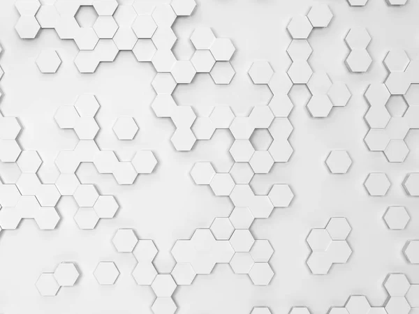 Resumo padrão hexagonal — Fotografia de Stock