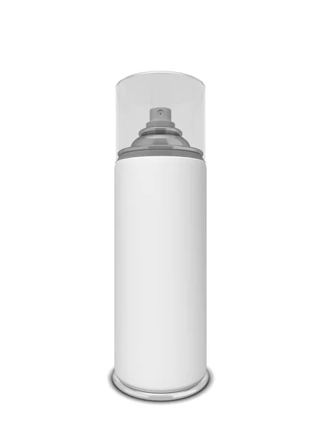 Paquete aerosol en blanco — Foto de Stock