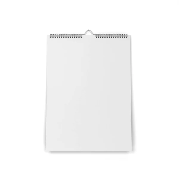 Blank wall calendar — Stock Photo, Image