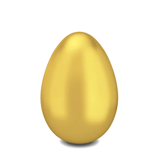 Uovo di pollo dorato — Foto Stock