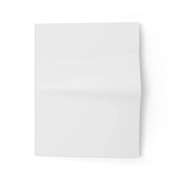 Blank newspaper template — Stock Photo, Image