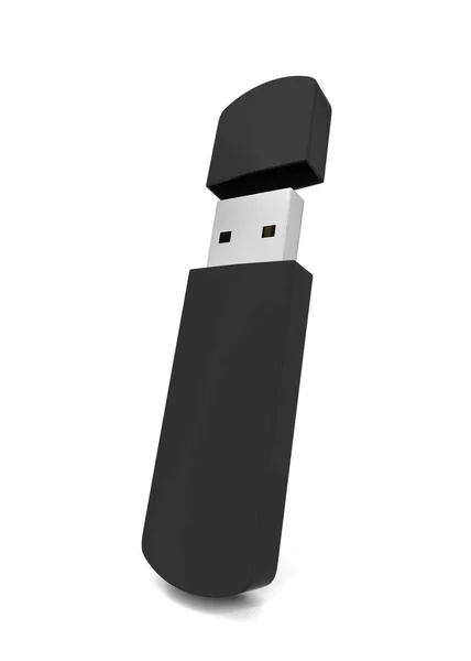 Prázdný usb flash disk — Stock fotografie