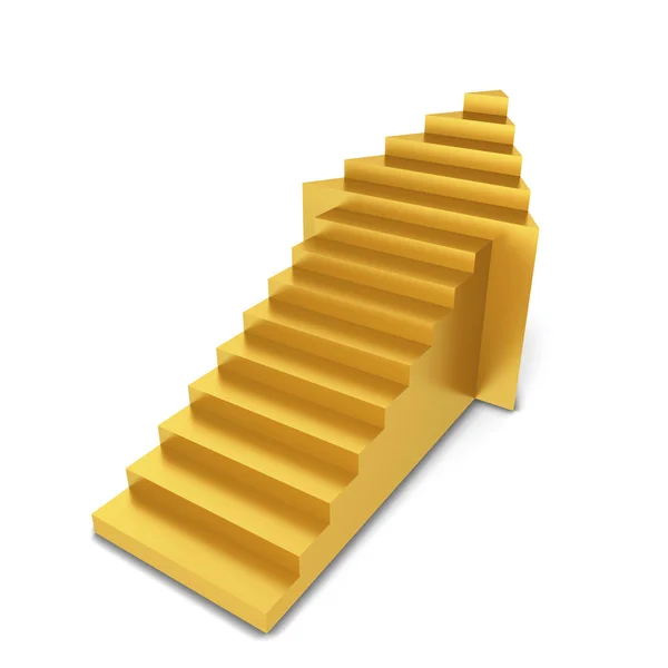 Ladder in de vorm van een pijl — Stockfoto