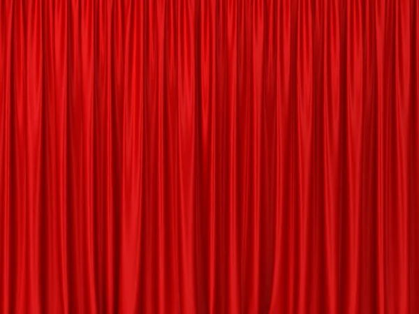 Theater curtains — Stock Photo, Image