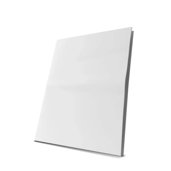 Blank newspaper template — Stock Photo, Image