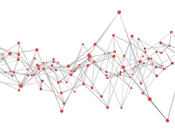 Red de conexiones abstractas — Foto de Stock
