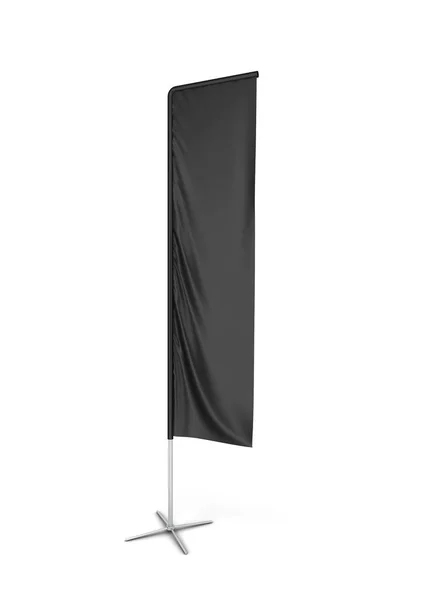 空白の長方形の旗バナー — ストック写真