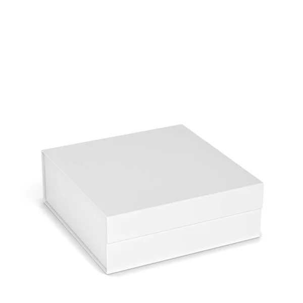 Paquete caja magnética en blanco — Foto de Stock