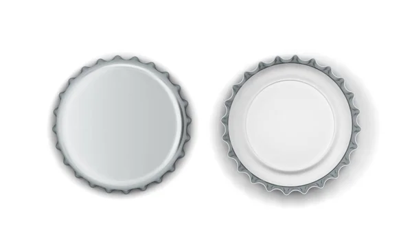 Blank bottle cap mockup — Stock Photo, Image