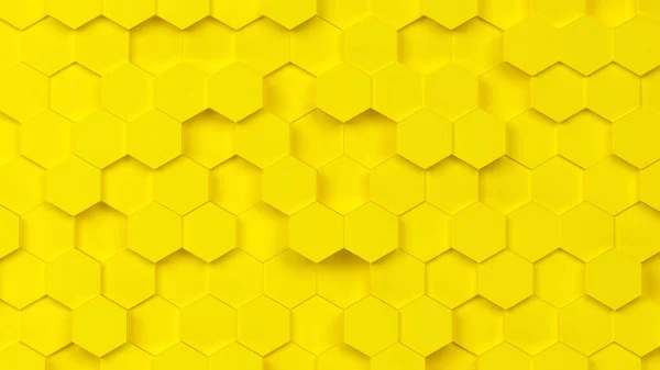 Abstrakt Hexagon Bakgrund Illustration — Stockfoto