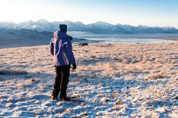 Berglandschap van Tien-Shan. — Stockfoto