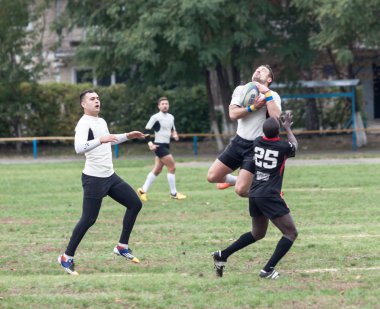 rugby oyuncuları eylem