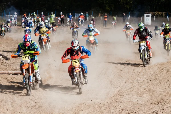 Extreme Sport Motocicleta, competición de motocross — Foto de Stock