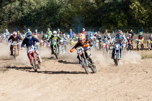 Extreme Sport μοτοσικλέτα, motocross ανταγωνισμού — Φωτογραφία Αρχείου