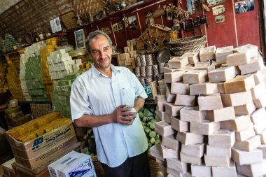 El yapımı Sabun satan adam.