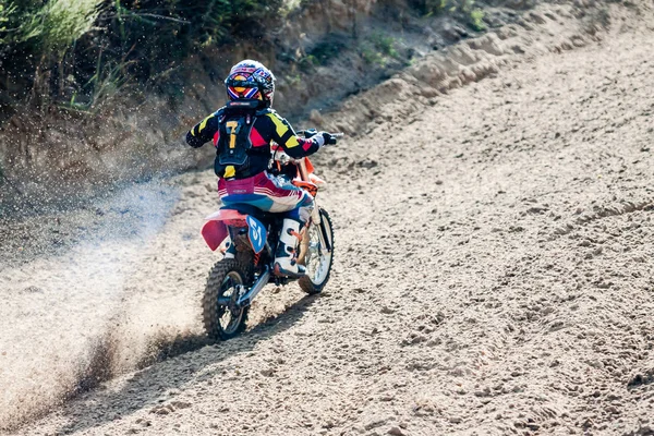 Extreme Sport Motocicleta, competição de motocross — Fotografia de Stock