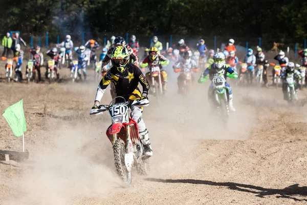 Extreme Sport μοτοσικλέτα, motocross ανταγωνισμού — Φωτογραφία Αρχείου