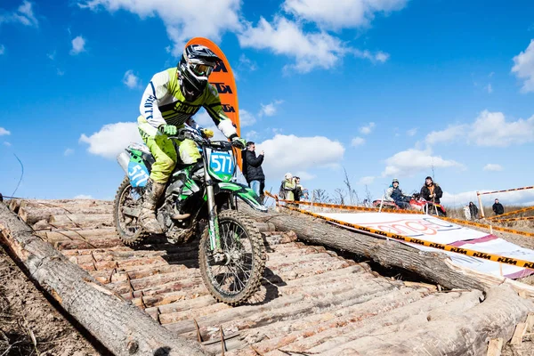 極端なスポーツ バイク、モトクロス競技 — ストック写真