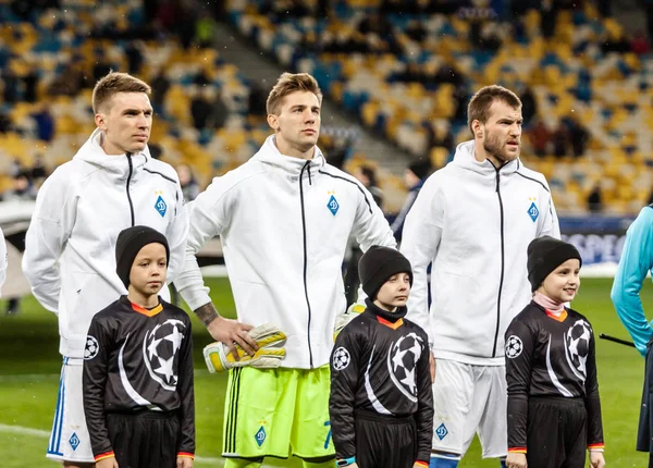 Şampiyonlar Ligi Futbol Maç Dinamo Kiev - Beşiktaş, Aralık — Stok fotoğraf