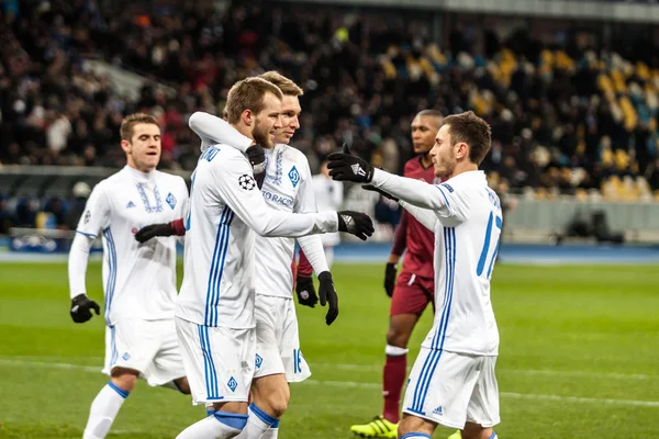 Bajnokok Ligája labdarúgó-mérkőzés Dinamo Kijev - Besiktas, december — Stock Fotó