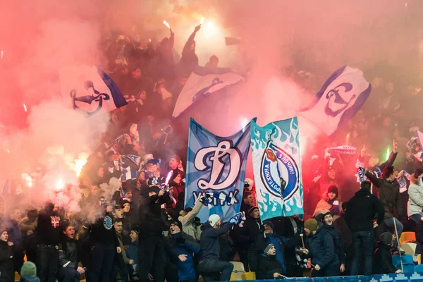 Premier League ucraina partita Dinamo Kiev - Shakhtar Donetsk, d — Foto Stock