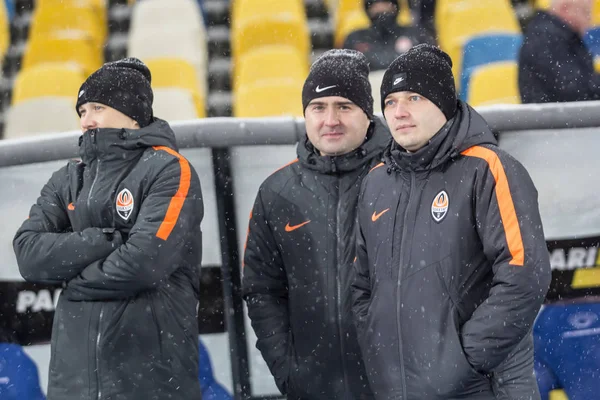 Premier League ucraniana jogo Dynamo Kyiv Shakhtar Donetsk, d — Fotografia de Stock