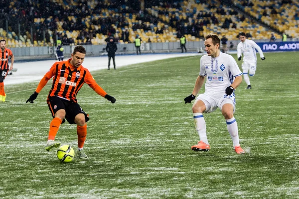 Ουκρανική Premier League αγώνα Ντιναμό Κιέβου - Σαχτάρ Ντόνετσκ, δ — Φωτογραφία Αρχείου